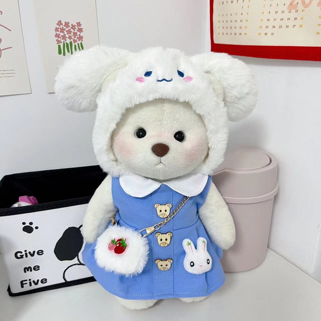 Blue skirt babycinnamoroll cap bag