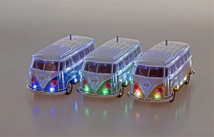 Factory Wholesale WS267BT Portable Car Bus Shape Bocinas LED Colorful Lights Radio USB TF Wireless <strong>Speaker</strong>