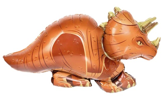 Mini Triceratops Foil Ballon