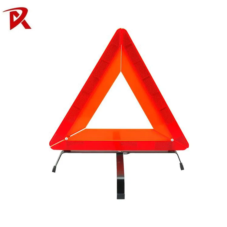 Triangle d'avertissement d'urgence pour la route de la voiture, Triangle d'avertissement réfléchissant