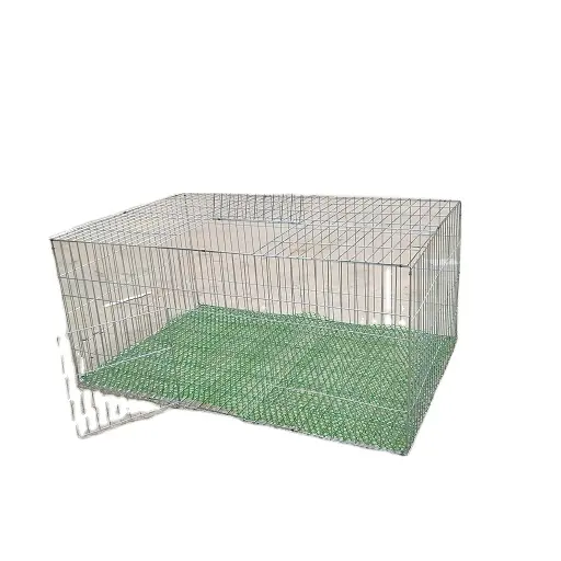 galvanized metal wire mesh chicken rabbit stone pallet security cage security foldable cage for transportation