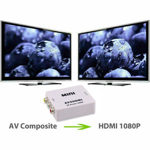 1080p mini hdmi2av entrada HDMI a Av video audio convertidor caja AV a HDMI Convertidor para computadora portátil - Product Image 5