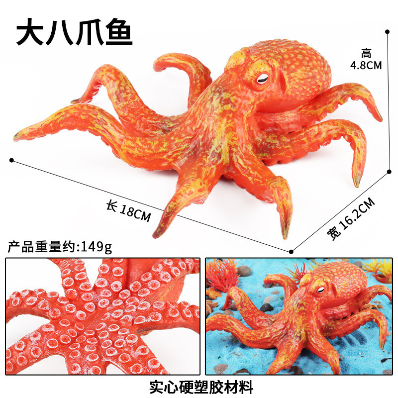 Pulpo grande y colorido de 2884.