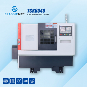 Clásico 2025 nueva llegada Gang tipo Cnc Metal 2 ejes torno para procesamiento de metales Tck6340 - Product Image 1