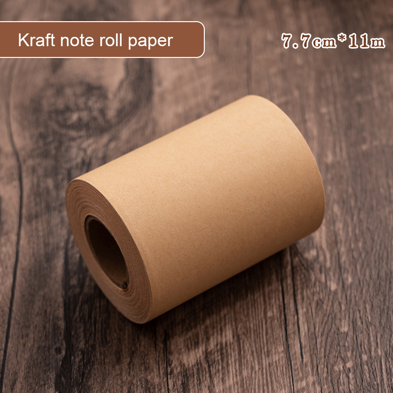 Rollo de papel kraft para notas