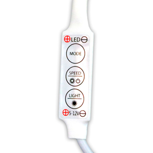 Mini Controller per strisce LED DC 5V 12V di alta qualità 3key LED dimmer mini controller led con connettore DC 12A - Product Image 1