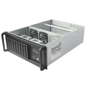 Popular 12GPU ATX/EATX/<strong>EEB</strong> 4U Server <strong>Case</strong> with LED Display Plastic Workstation for Monitoring Featuring Stylish Fan Stock Status - Product Image 5