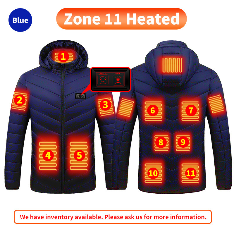 Blue 11 zones Heated