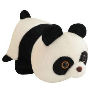 Fabrik Flip verwandeln Tier Panda Kaninchen Welpen Stofftier Spielzeug realistische Plüsch tier Förderung