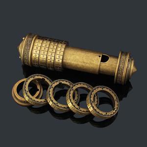 Комбинация со сменным металлическим кодом, 8 паролей - Product Image 2