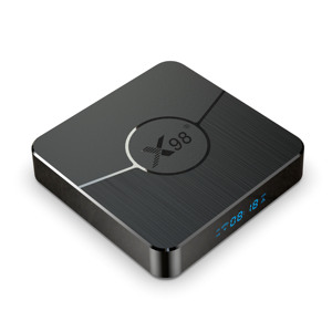 Factory Design <strong>Provide</strong> Customized Launcher Best Quality TV Box X98 Plus Internet Dual WiFi Set Top Box with Amlogic S905W2 CPU - Product Image 1