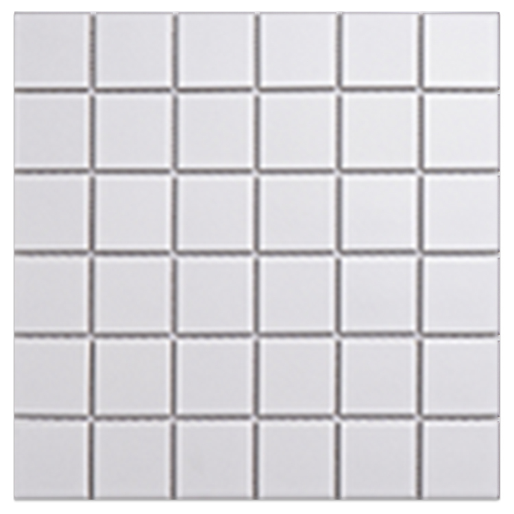 4832 white ceramic mosaic