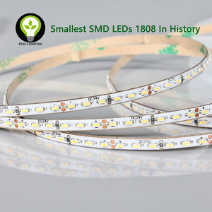 Smallest SMD <strong>LEDs</strong> 1808 in History DC24V 1808 <strong>LED</strong> <strong>Strip</strong> with ultra Narrow PFCB 3mm - Product Image 2