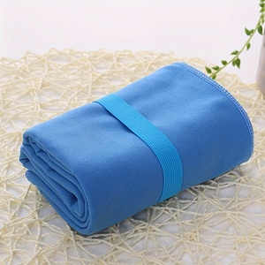Özelleştirilebilir baskılı spor mikrofiber havlu renkli örgü ambalaj silme ter kareler desen plaj kullanımı için spor dünya - Product Image 2
