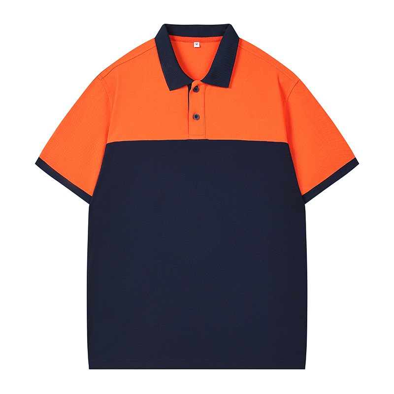 navy blue&orange