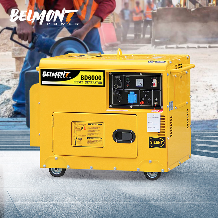 220V 380V 110V 5KVA 15KVA 4.5KW 4.6KW 5KW 5.5KW 6KW 6.5KW 7KVA 10KVA Portable Welding Silent Power Diesel Generator for Sale