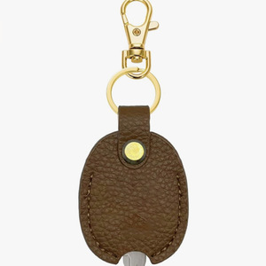 Vintage bagaj etiketi anahtarlık PU Litchi deri Charm çinko alaşım takı kolye seyahat aksesuarı - Product Image 6