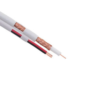 Chất lượng hàng đầu RG59 đồng trục với cáp điện Siamese Cáp CCA CAT5E với điện - Product Image 6