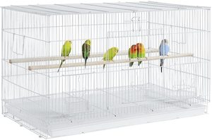 30 ''uzunluk uçuş kuş kafesi demir uçuş papağan kafesi küçük papağanlar Parakeets Cockatiels muhabbet Conures Quaker papağan - Product Image 2