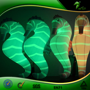 Ánh sáng tùy chỉnh Sản phẩm mới Inflatable biển ngựa cho cuộc diễu hành, <span class=keywords><strong>Led</strong></span> trang trí PVC biển ngựa bóng - Product Image 1