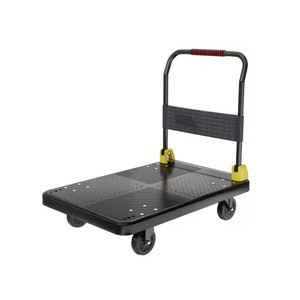 70*42 cm Load 300kg Swivel Push Handle Flat Bed <strong>Wagon</strong> ,Push Cart Dolly for <strong>Loading</strong> and Transportation