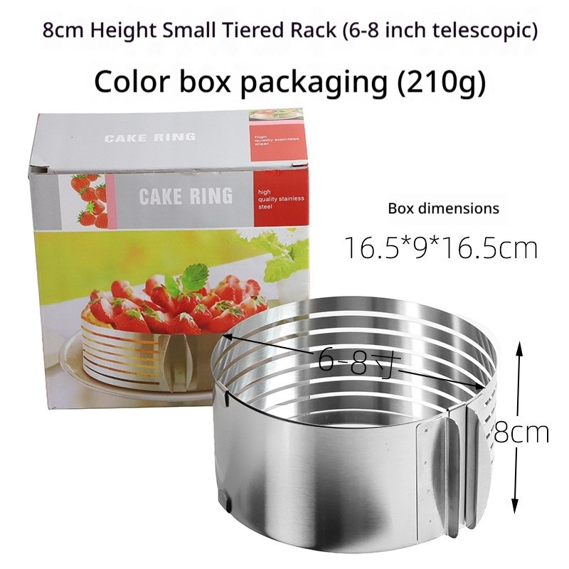 8 cm de hauteur, superposé