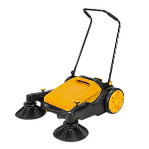 手押し床通り道路スイーパー手動ハンドヘルド床掃除機 - Product Image 1