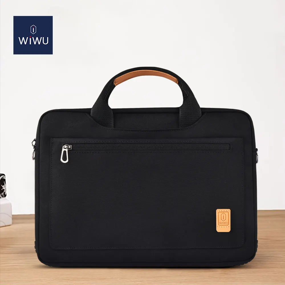 WWWU กระเป๋าเอกสารแนวธุรกิจกระเป๋าสะพายไหล่ใส่แล็ปท็อปกระเป๋าแล็ปท็อปสุดหรูสำหรับผู้หญิง
