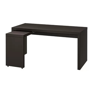 Scrivania da ufficio personalizzata in legno massello e marmo a forma di L con cassetto mobili per ufficio scrivania manager scrivanie per computer per soggiorno - Product Image 1