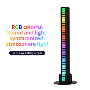 32 Led เพลงแสงควบคุมเสียง Rgb เพลงแสงควบคุมเสียงที่มีสีสันเพลงบรรยากาศโคมไฟ