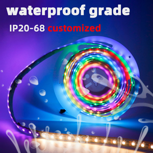 Ws2815 Addressable Strip Light DC12 5m Remote Control Pixel Rgb Ic <strong>Spi</strong> Signal Addressable <strong>Programmable</strong> Ws2815 Led Flex Strip - Product Image 6