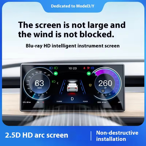 Marvel Tesla modeli 3/Y çözünürlük, rüzgar geçirmez, GPS, CarPlay, <span class=keywords><strong>USB</strong></span> bağlı ön ekran için <span class=keywords><strong>8.9</strong></span> inç akıllı LCD ekran