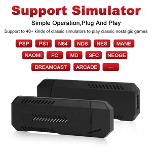 คอนโซลวิดีโอเกมเอาท์พุท4KHD P5-Pro ย้อนยุคพร้อมคอนโทรลเลอร์ไร้สาย2.4G คู่3D เกมรองรับ psp/ PS1/N64/NES/mane - Product Image 3