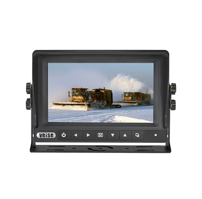 IP68 không thấm nước 7 inch IPS LCD kỹ thuật số công nghiệp bảng điều chỉnh xe Màn hình RV sao lưu máy ảnh hệ thống màn hình