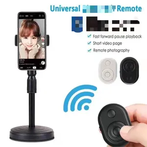 Botão de liberação do obturador, adaptador do controlador da câmera para selfies, botão remoto de controle de fotos para iphone