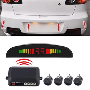 <strong>Wireless</strong> Auto Parktronic LED Parking <strong>Sensor</strong> Kit 4 <strong>Reverse</strong> Backup Radar Detector <strong>System</strong> with Waterproof LED Display for Cars - Product Image 2