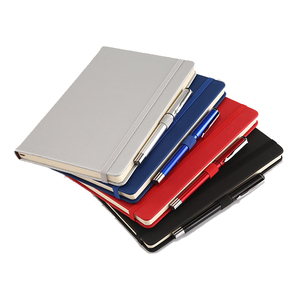 Personalized Custom A5 PU Cover <strong>Elastic</strong> Band Journal <strong>Notebook</strong> Hardcover Dailry Reusable Business School <strong>Notebooks</strong> - Product Image 5