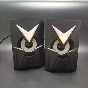 Mini altavoz multimedia iluminado RGB para computadora portátil de escritorio Altavoz con cable USB - Product Image 5
