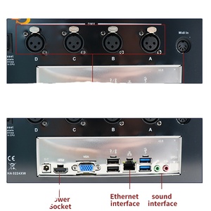 2025 NUEVO XINYANG IP33 Consola de control de iluminación de escenario 20 Teclas de función Macro personalizadas Controlador de cuarzo Dmx - Product Image 6