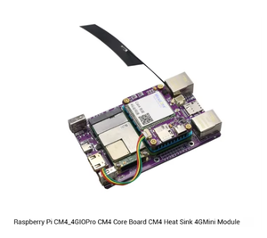 Raspberry Pi CM4 4G IO-Entwicklungs platine mit Dual-Netzwerk-Gigabit 100 Mbit/s 4G LTE Qualcomm EC20 4G-Laufwerk Kostenlose Version - Product Image 5