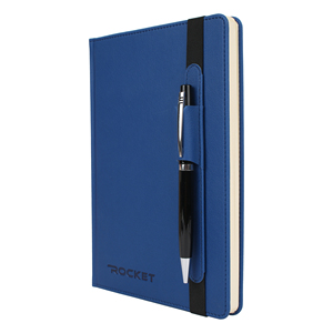 Custom Hardcover PU Leather Promotional Gift Notepad Journal Diary Writing Gift <strong>Notebook</strong> <strong>With</strong> <strong>Elastic</strong> Band &amp; Pen Holder - Product Image 2