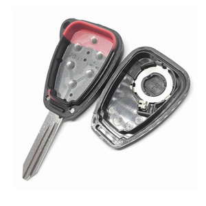 Con logo 3 + 1 pulsanti portachiavi remoto con porta batteria per C-hrysler J-eep D-odge custodia portachiavi auto - Product Image 2