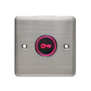 Mitec OEM ODM Heavy Duty Exit pulsante IP65 sensore pulsante No Touch Led interruttore inox pulsante di uscita della porta No/nc/com DC 12V ~ 24V - Product Image 5