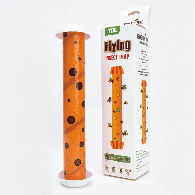 Best Seller Insectos voladores de cocina para interiores Matamoscas de frutas Trampa desechable para pegamento de moscas