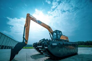 Populaire Professionele Amfibische Graafmachine 30T Rupsgraafmachine Voor Diverse Werkomgevingen - Product Image 2