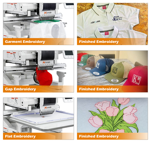 Fast Shipping Chinese Factory High Quality 12/15 Needles T-shirt Cap <strong>Computer</strong> 1 HEAD Embroidery <strong>Machine</strong> for Cloth - Product Image 5