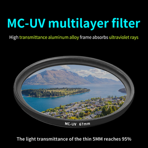 37mm MC UV <strong>Filter</strong> - Ultra Slim Multi Coated UV <strong>Filter</strong> Protection Lens <strong>Filter</strong> for DSLR Lens - Product Image 5