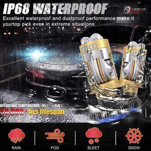 T8 Pro LED H4 หลอดไฟโปรเจคเตอร์ H4 Mini LED เลนส์เลเซอร์ติดตั้งเพิ่ม 150W Canbus ไฟ LED อัตโนมัติ H4 LED ไฟหน้าโปรเจคเตอร์ - Product Image 6
