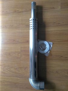 נירוסטה 201 304 פליטה ערכת קואקסיאלי פליטה 100 mm 60 mm עבור מים דוד
