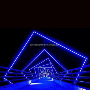 定制现代灯光设计户外广场景观区域灯光装饰雕塑时空门夜光造型灯 - Product Image 5